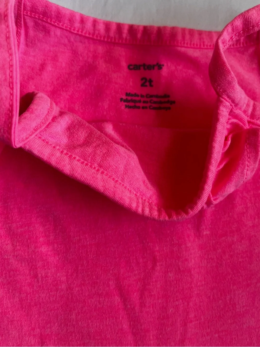 Set of 4 Carter's Toddler Girl's Tank Tops Size 2T